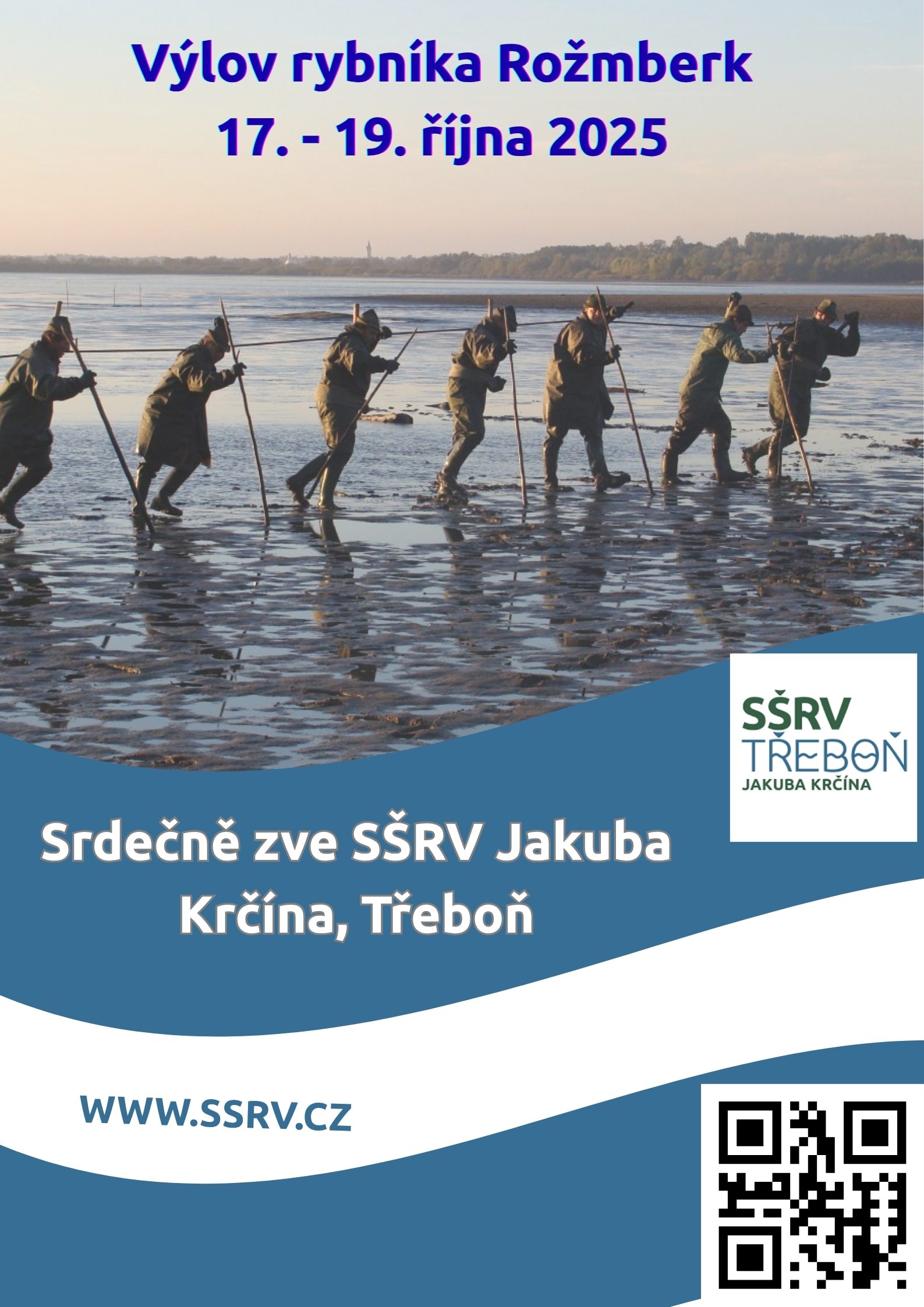 Výlov rybníka Rožmberk 17.–19. října 2025