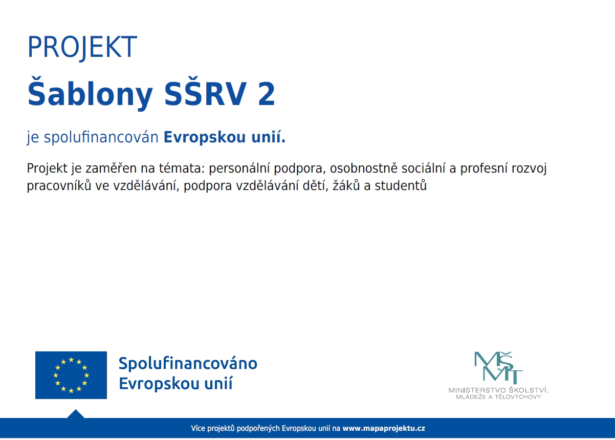 ŠABLONY SŠRV 2