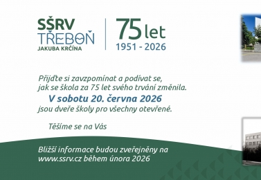 20. červen 2025 - Pozvánka na 75. výročí školy