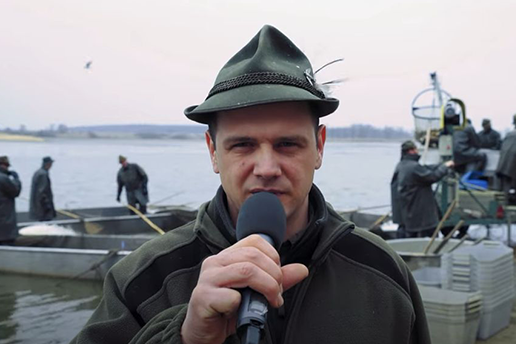 Jakub Mráz - vedoucí rybářského střediska